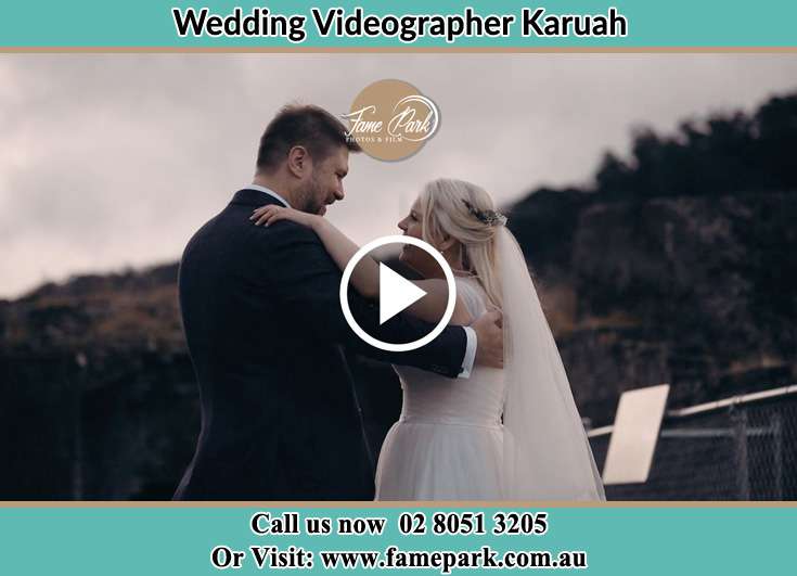 Bride and Groom looking at each other while dancing Karuah NSW 2324